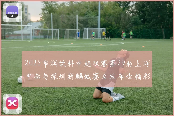 2025华润饮料中超联赛第29轮上海申花与深圳新鹏城赛后发布会精彩回顾与分析